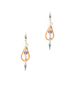 Brinco Gotinha com Cristal
