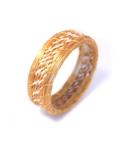 Pulseira Trançada com Buriti