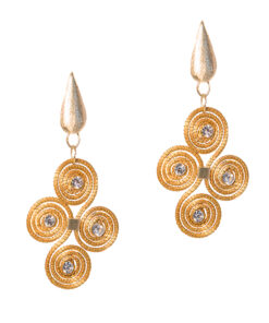 Brinco Caracol Flor