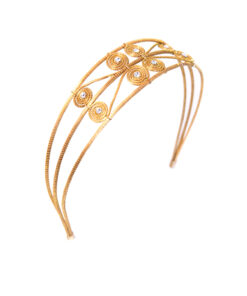 Tiara Caracol Tripla