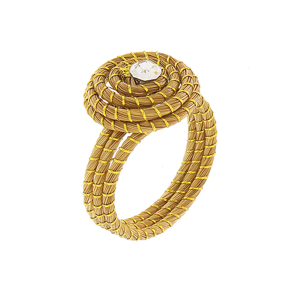 Anéis de Capim Dourado
